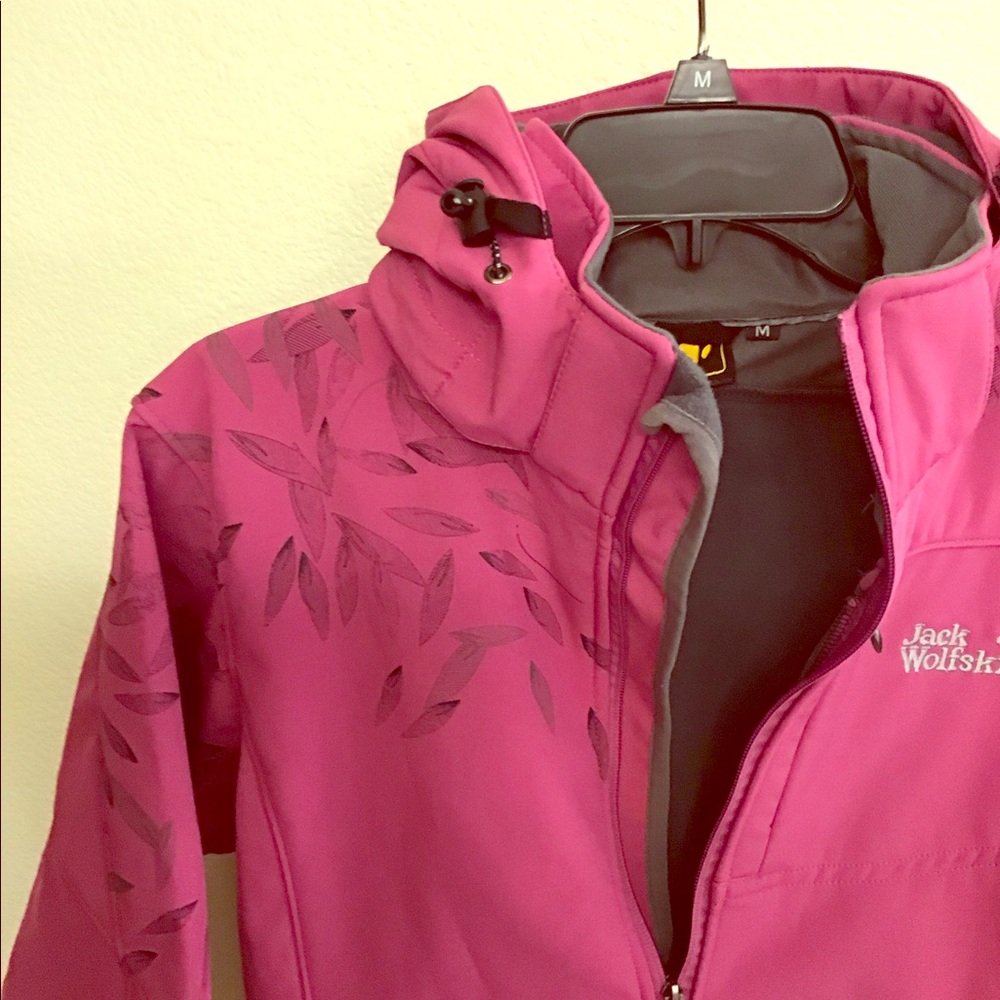 Jack Wolfskin Jacket Coat Removable Hood